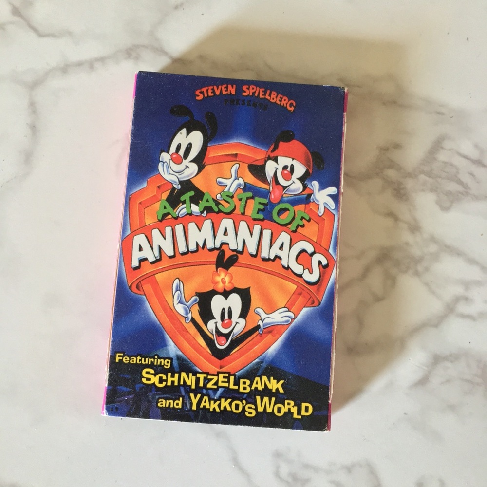 Animaniacs cassette tape